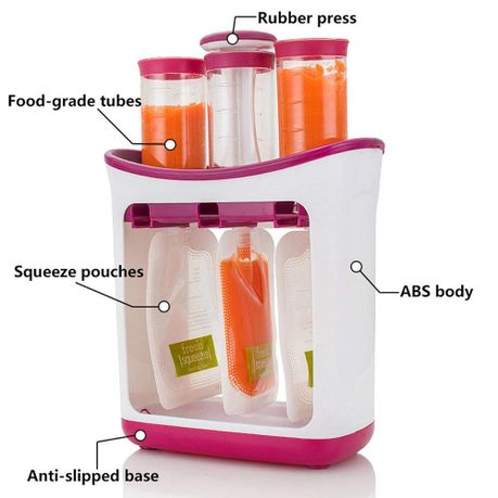 Infantino feeding hot sale squeeze station