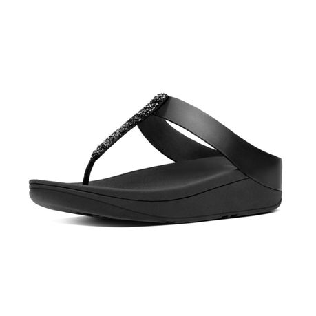 black fitflops size 8