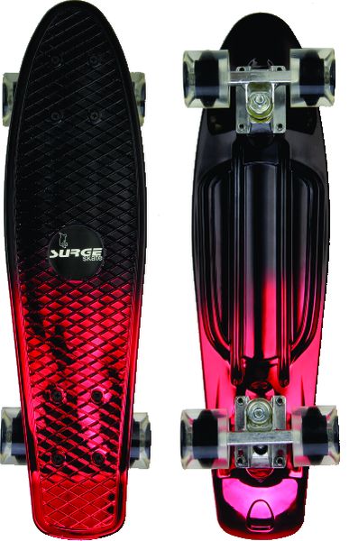Surge Manic Chrome Skate Board