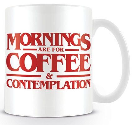 Stranger Things: Coffee and Contemplation Mug (Parellel Import)