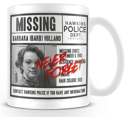 Stranger Things: Missing Barb Mug (Parellel Import)