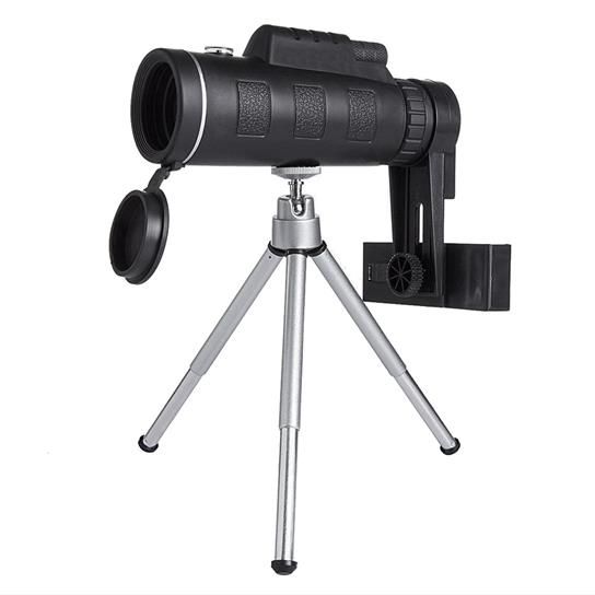 40X60 Zoom HD Monocular Telescope With Smartphone Mount