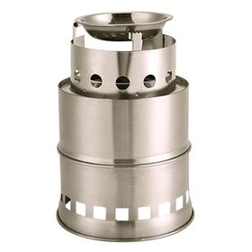 Portable Stainless Steel Outdoor Wood Burning Stove | Shop Today. Get ...