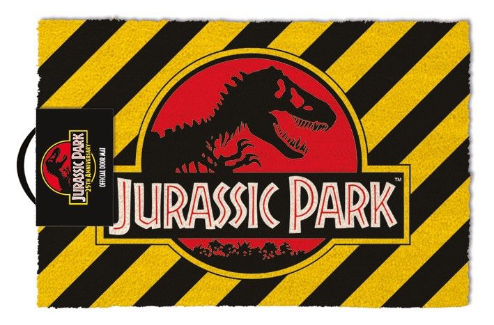 Jurassic Park - Warning Door Mat (Parallel Import)