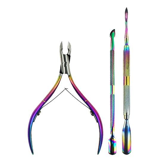 Stainless Steel Pedicure Manicure Set - 3 Piece
