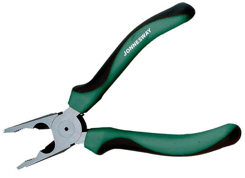 Jonnesway - Combination Pliers With Tpr Handles - 8 Inch