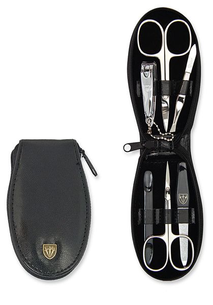 Kellermann 3 Swords Manicure Set Black 7211 MC N