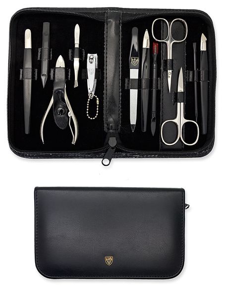 Kellermann 3 Swords Manicure Set Black 5205 PN