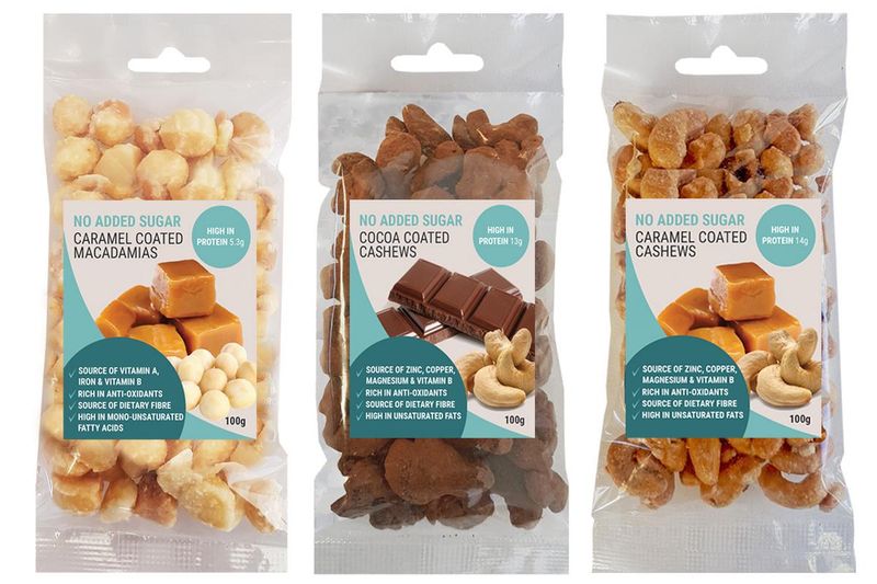 Fitness Freakz Macadamias Caramel &amp; Cashews - Cocoa &amp; Caramel