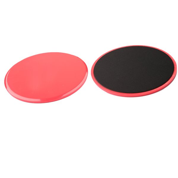 Exercise Sliding Gliding Discs Fitness Sliders - Red (2 Piece)