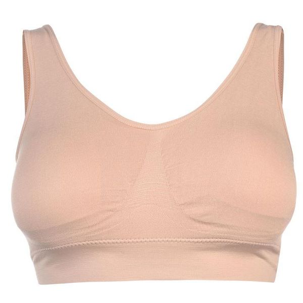 Miso Ladies Seamless Bra - Beige (Parallel Import)