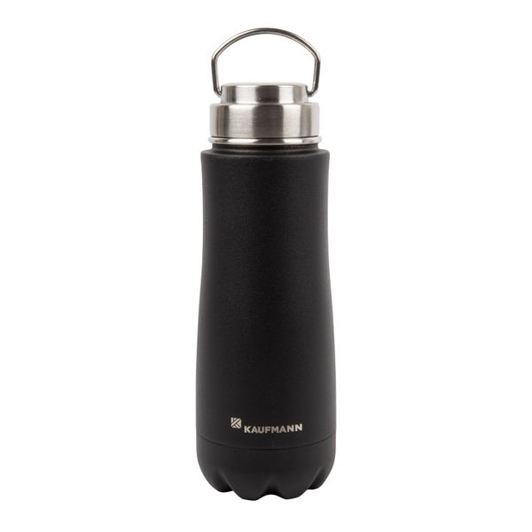 Kaufmann 750ml Traveller Flask - Black