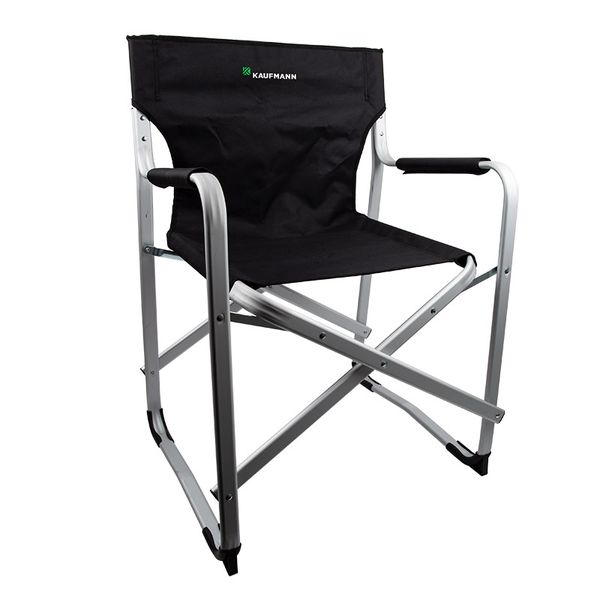 Kaufmann Director Aluminium Chair - Black