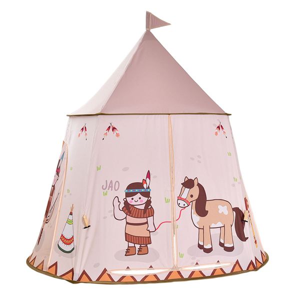 Folding Indian Castle Playhouse Children's Tent