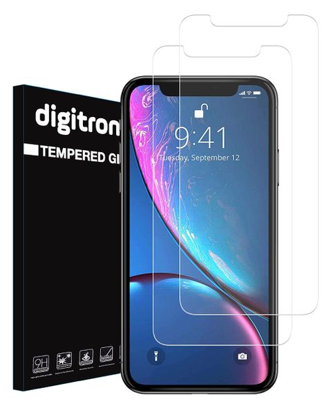Protective Tempered Glass for iPhone XR - Pack of 2