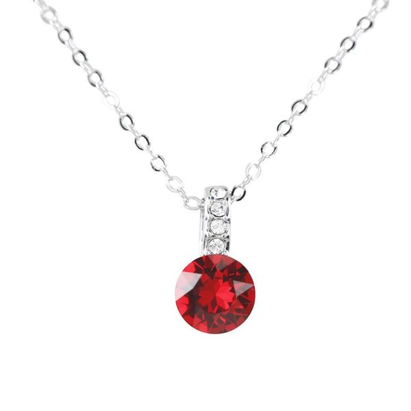 Civetta Spark Bella Pendent - with Swarovski Ruby Crystal