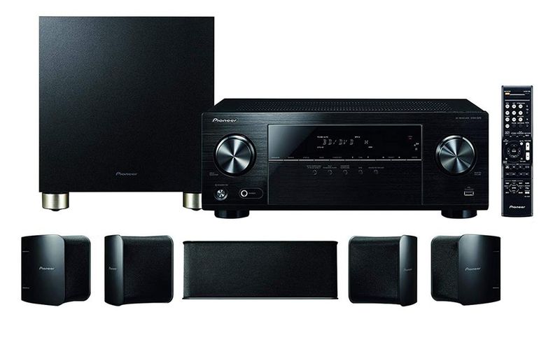 Pioneer HTP-074 5.1-Channel 4k Bluetooth Home Theater Package