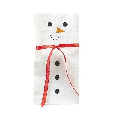 Ginger Ray: Christmas Snowman Napkin