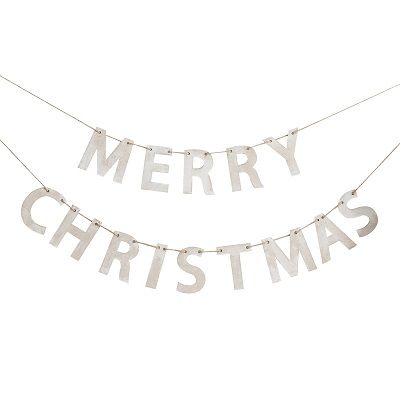 Ginger Ray: Christmas Wooden Merry Christmas Bunting