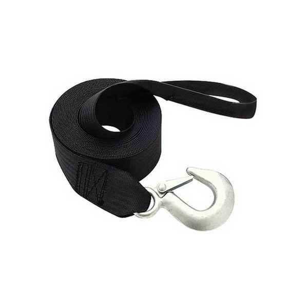 Trailer Winch Strap With Hook