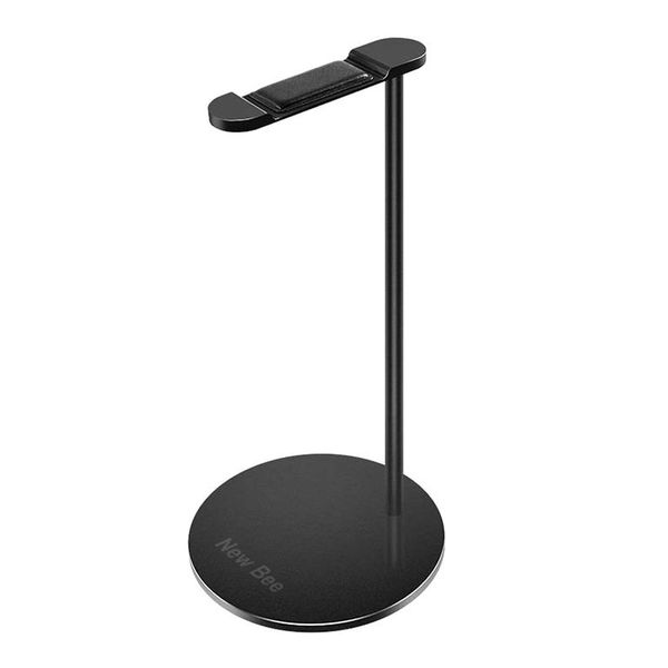 Universal Aluminium Alloy Gaming Headset Stand - Black
