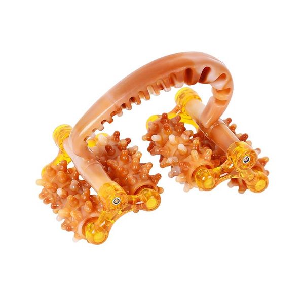 Full Body Manual Lunar Rover Cervical Vertebra Massage Roller