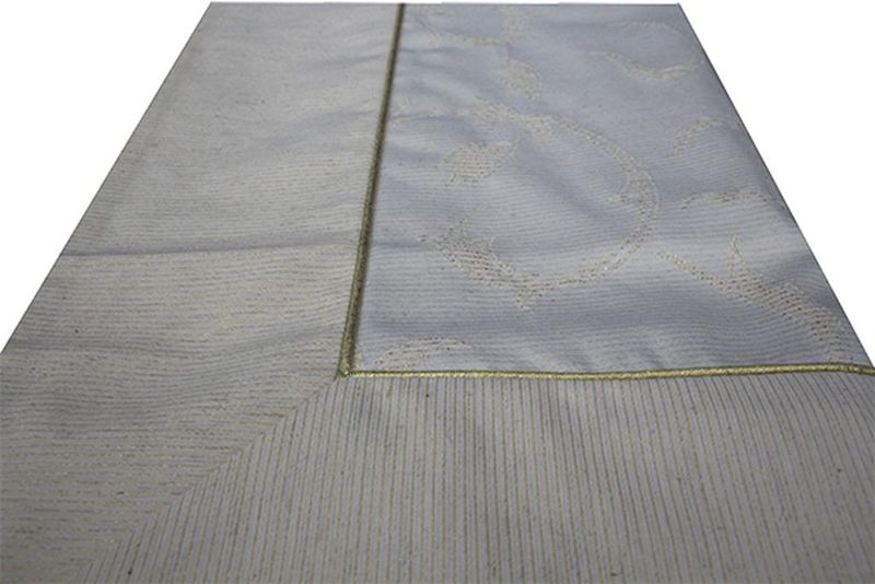Cottonbox Linpolycotton Venice Silver - 8-10 Seater Tablecloth