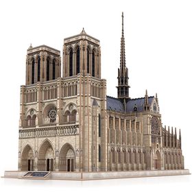 3d Puzzle Notre Dame de Paris France moyens Cubic Fun 
