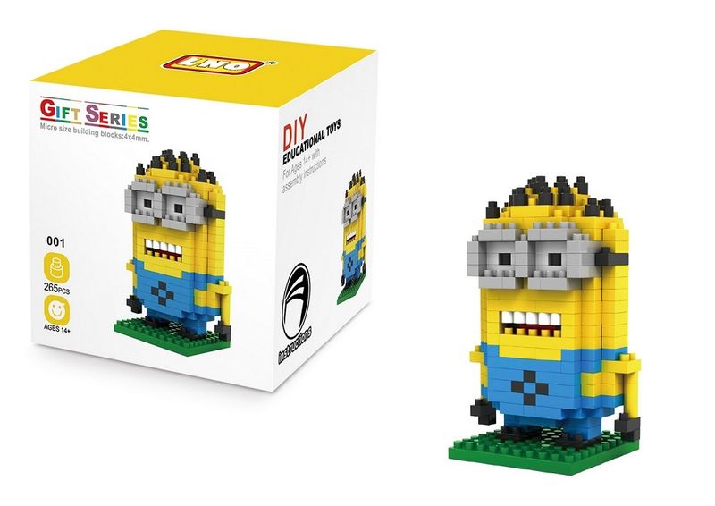 Wisehawk Minion Building Set - 265 Pieces