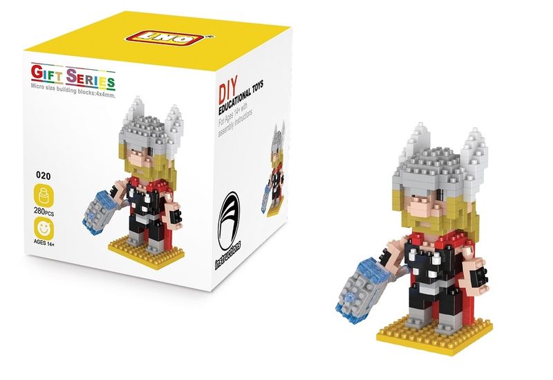Wisehawk Thor Building Set - 280 Pieces