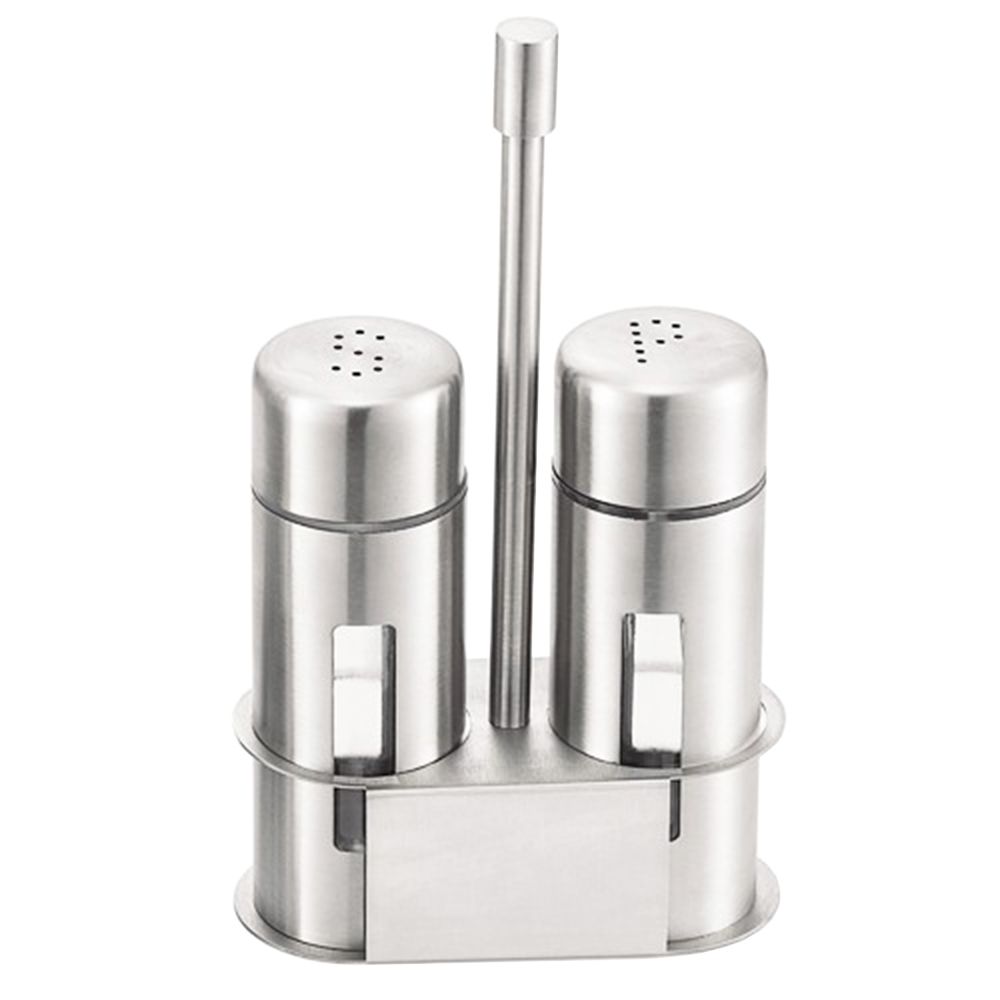 Stainless Steel Salt & Pepper Shaker Set | Shop Today. Get it Tomorrow ...