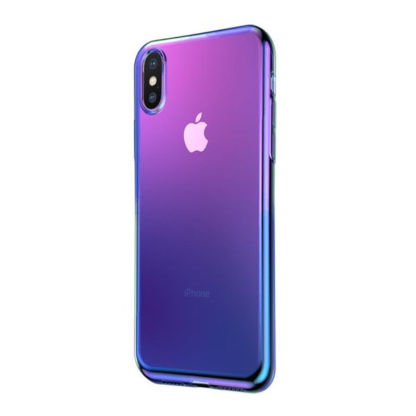 Baseus Glow Case for iPhone X &amp; XS - Transparent Black