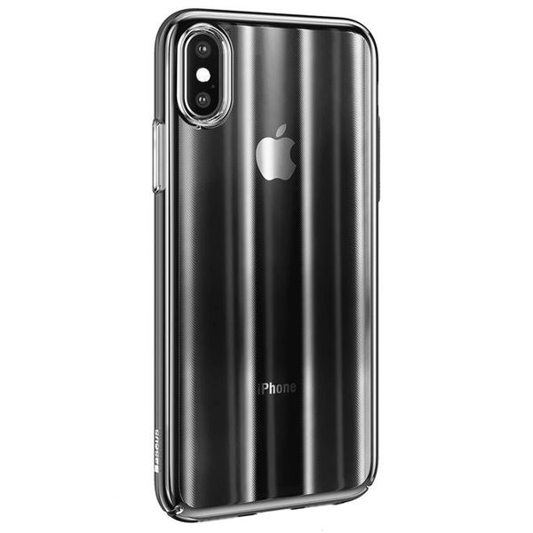 Baseus Aurora Case for iPhone XS Max - Transparent Black