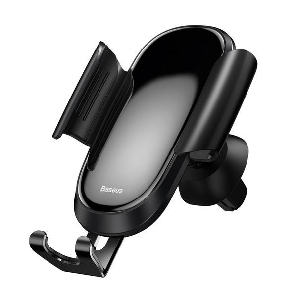 Baseus Future Gravity Car Aircon Vent Smartphone Mount Holder - Black