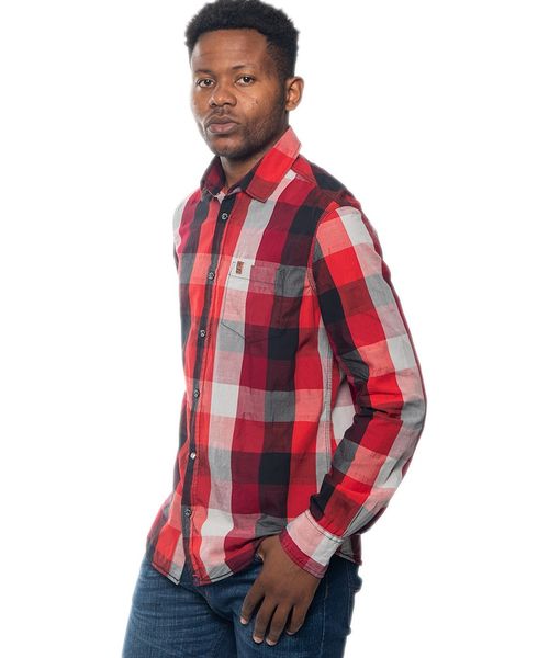 Soviet Men's Long Sleeve Woven Shirt