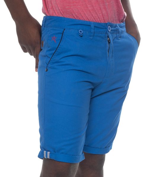 Soviet Men's Cotton Shorts with Turn Up