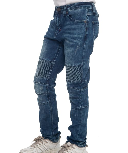 Soviet Boy's Skinny Biker Denim
