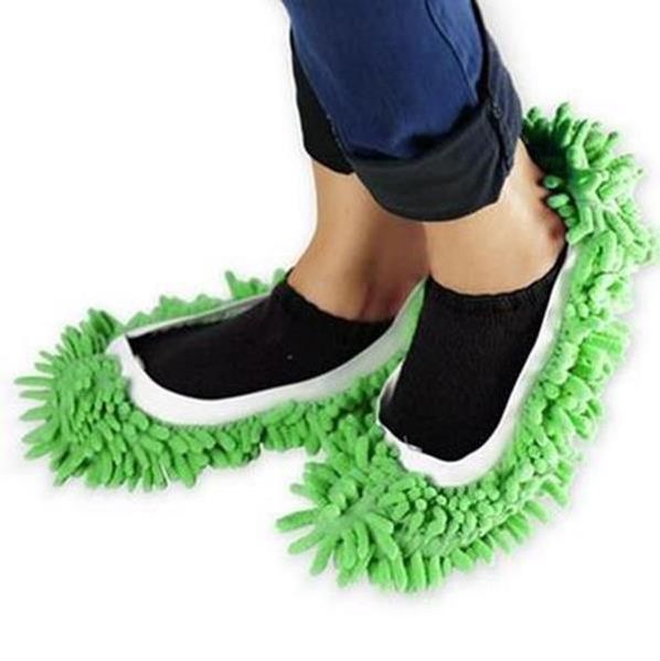 Mihuis Green Mop Slippers (Pack of 2 Pairs), Shop Today. Get it Tomorrow!