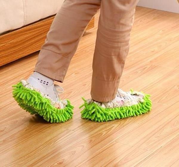Mihuis Green Mop Slippers (Pack of 2 Pairs), Shop Today. Get it Tomorrow!