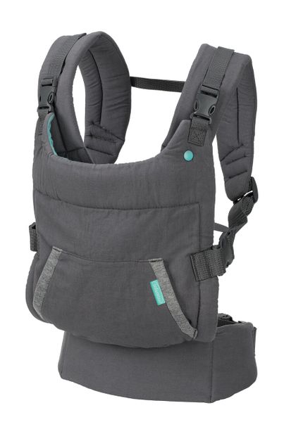 Infantino - Cuddle Up Ergonomic Hoodie Carrier - Grey