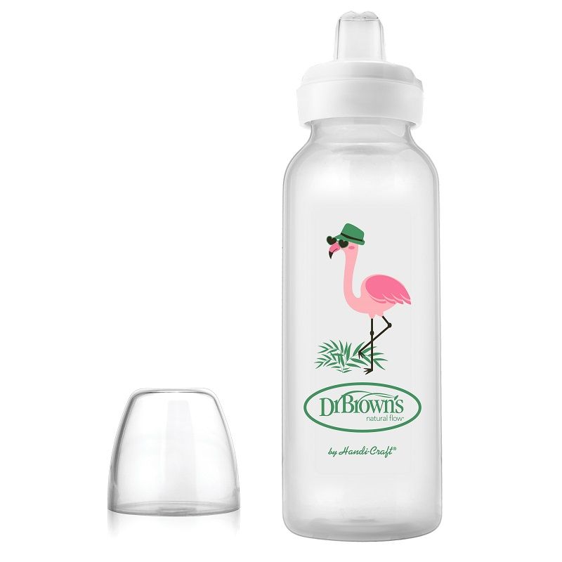 Dr. Brown's NarrowNeck Sippy Spout Bottle, Bunny, 1Pack, 250ml Buy