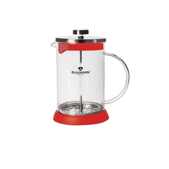 Blaumann 800ml Coffee &amp; Tea Plunger - Red