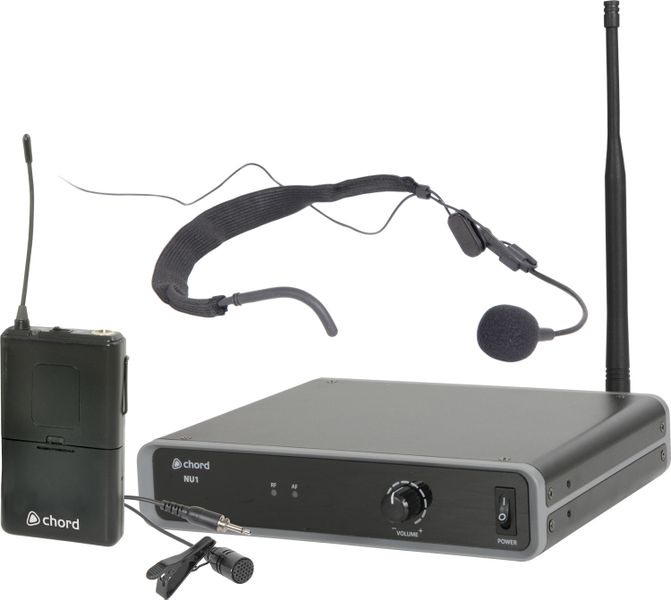 CHORD NU1-N Neckband/Lavalier UHF System 863.1MHz