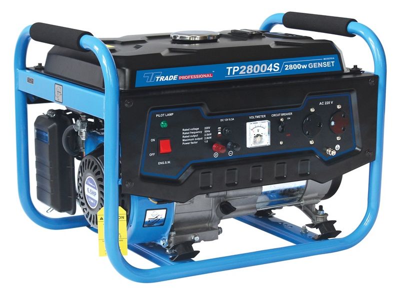 Trade Professional - TP 2800 4S - 2.8kW 5.5HP 3.5kVA Petrol Gen Set