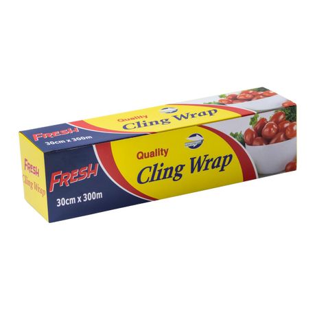 Crystal Wrap Catering Bulk Cling Wrap 300M Length 300mm and 450mm available 
