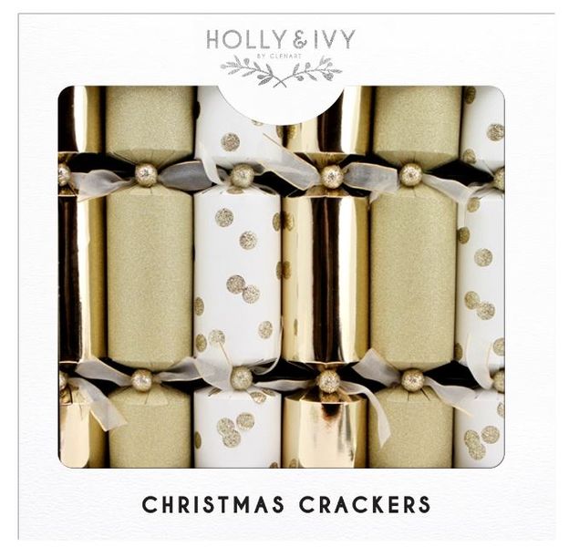 Holly &amp; Ivy - Luxury Gold Glitter Foil Dots