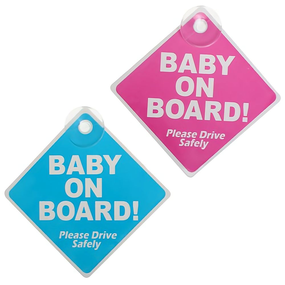 Bulk Pack x 6 Cooey Safety Sign+Suction BabyOnBoard Shop Today. Get