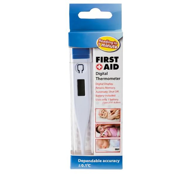 Bulk Pack x 10 Firstaid Thermometer Digital