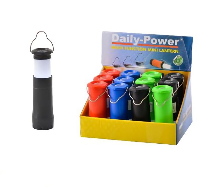 Bulk Pack x 12 Torch Lantern Led Plastic Multi Function