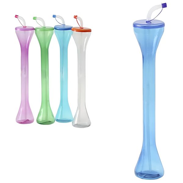 Bulk Pack x 8 Tumbler Plastic 700ml Yard Glass